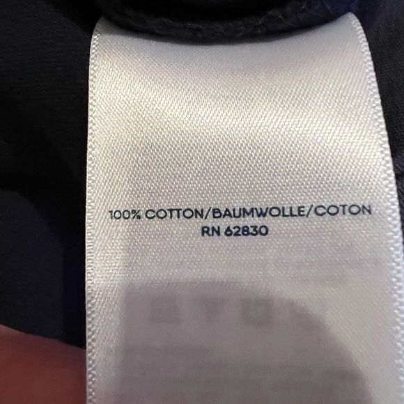 Women’s Land’s End Navy Long Sleeve V-Neck Tunic Top, size 3X, EUC, quality - Picture 7 of 10